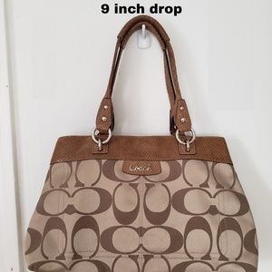 Coach Penelope Signature Satchel Handbag